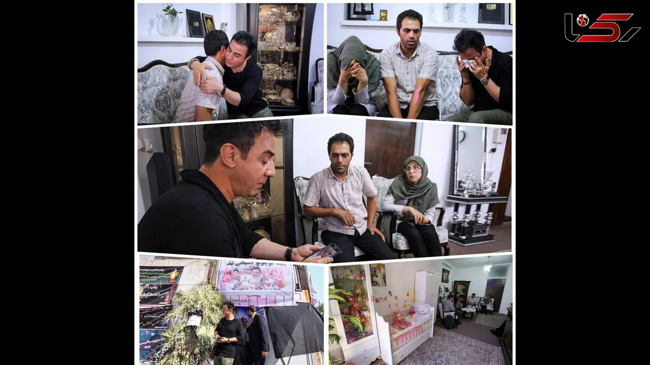  ابراز همدردی عموپورنگ با خانواده بنیتا کوچولو+عکس