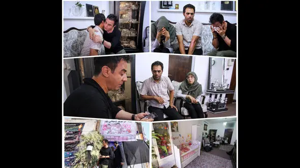  ابراز همدردی عموپورنگ با خانواده بنیتا کوچولو+عکس