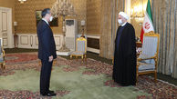 وزیر امورخارجه چین به دیدار روحانی رفت