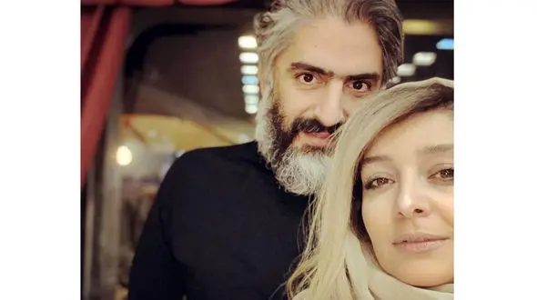  کافه گردی ساره بیات و همسرش /  عاشقانه های خانم بازیگر  را ببینید!