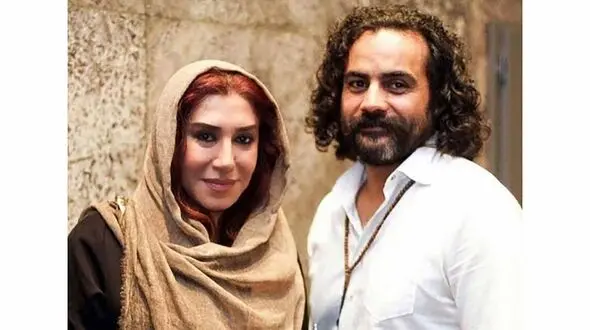 عکس عاشقانه نسیم ادبی و همسر مرحومش