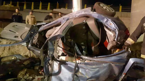 جزییات تصادف خونین هفت جوان پس از جشن تولد در اتوبان ارتش / آنها حالت عادی داشتند؟ +عکس