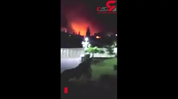 حمله اسرائیل به پایگاهی در سوریه / ساعاتی قبل صورت گرفت+فیلم