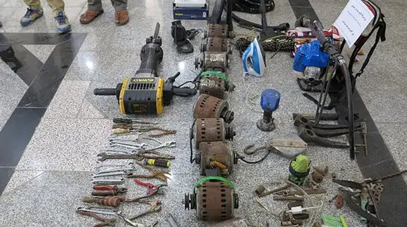 کشف اموال مسروقه مالباختگان از مخفیگاه مالخران