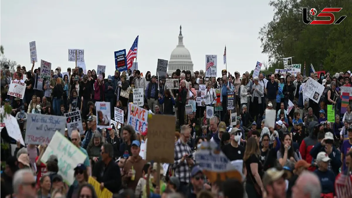 هزاران آمریکایی علیه سیاست‌های مهاجرتی ترامپ تظاهرات کردند