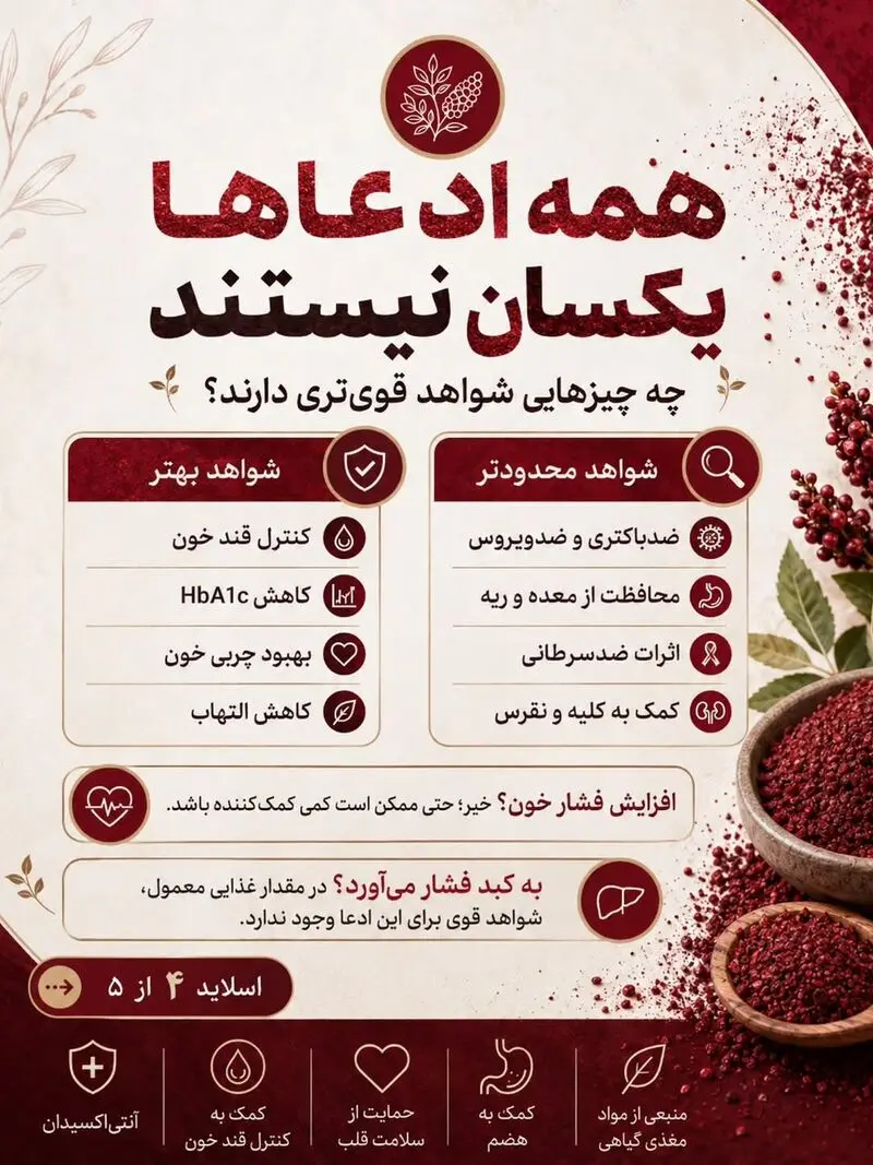 فواید سماق