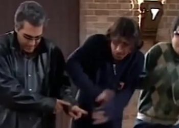 فیلم/ پشت صحنه‌ی باحال رپ خواندن مهران مدیری و جواد رضویان به سبک برره‌ای/ خنده دارتر از این هنرنمایی مگه داریم اصلا ...