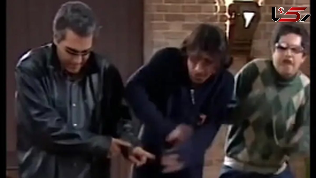 فیلم/ پشت صحنه‌ی باحال رپ خواندن مهران مدیری و جواد رضویان به سبک برره‌ای/ خنده دارتر از این هنرنمایی مگه داریم اصلا ...