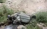 سقوط وحشتناک پراید با 5 سرنشین به دره در گلستان / همه در پراید له شده جانباختند