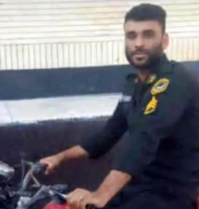 مأمور کلانتری 13 بندرعباس