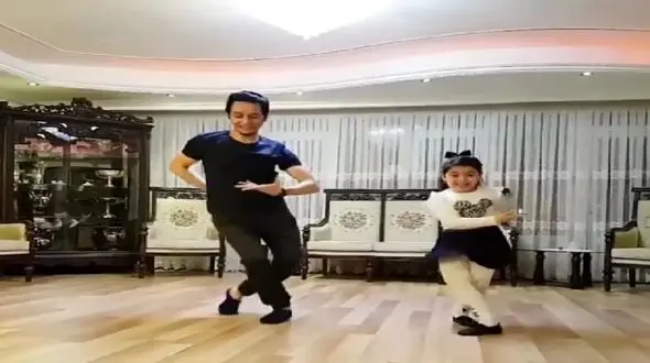 فیلم آواز باشکوه آذری  / ببینید دخترتبریزی با استادش  رقص غرورآفرین آذری کردند !