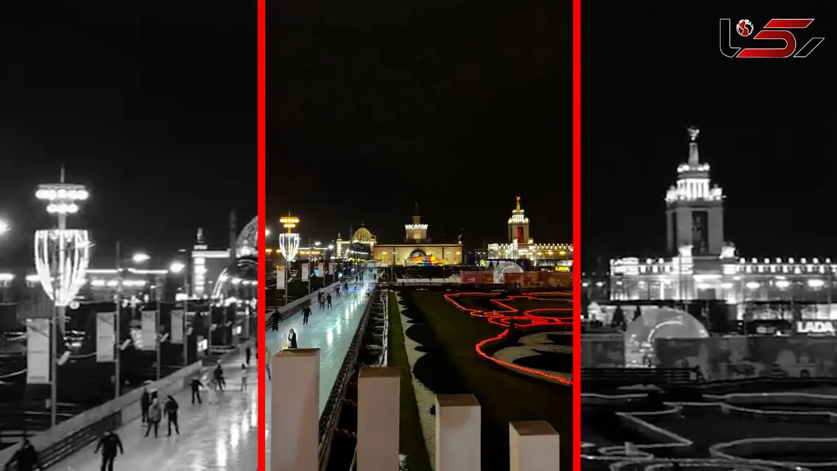 فیلم بزرگ ترین زمین اسکیت روی یخ اروپا در روسیه