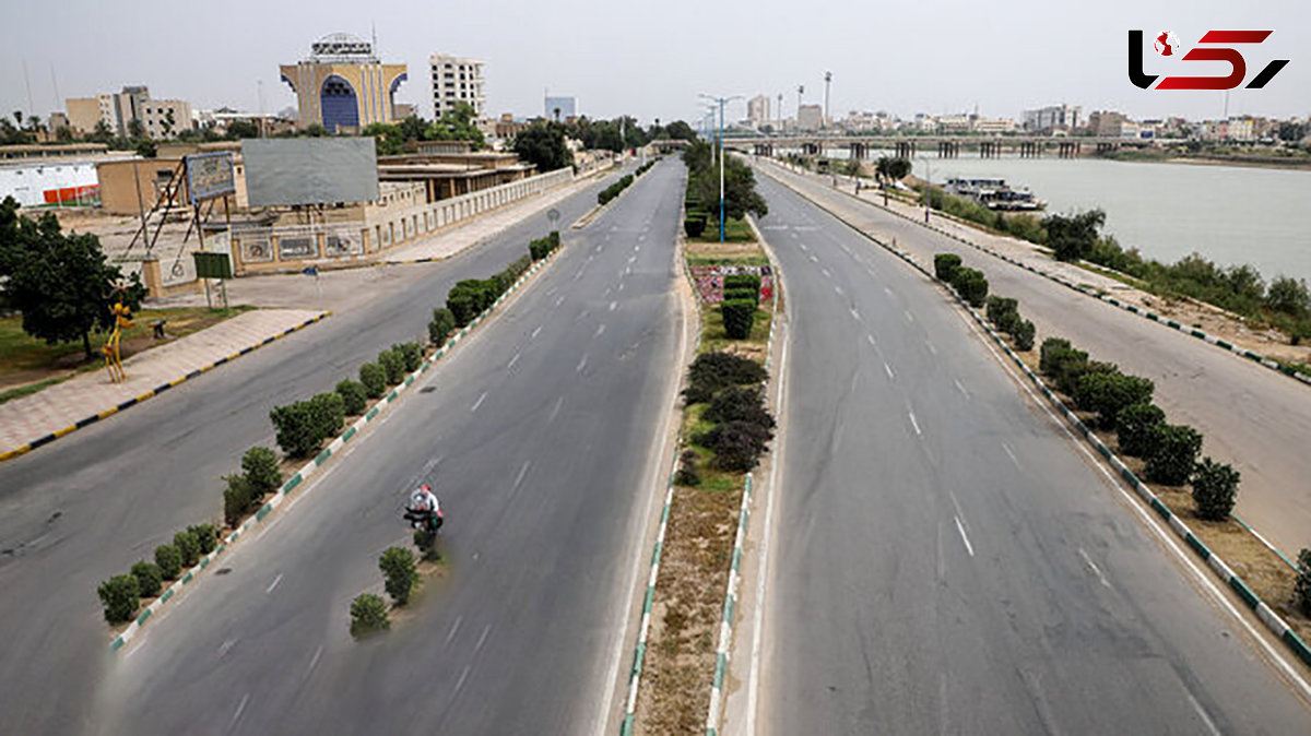 مسدود شدن جاده ساحلی غربی اهواز از روز چهارشنبه