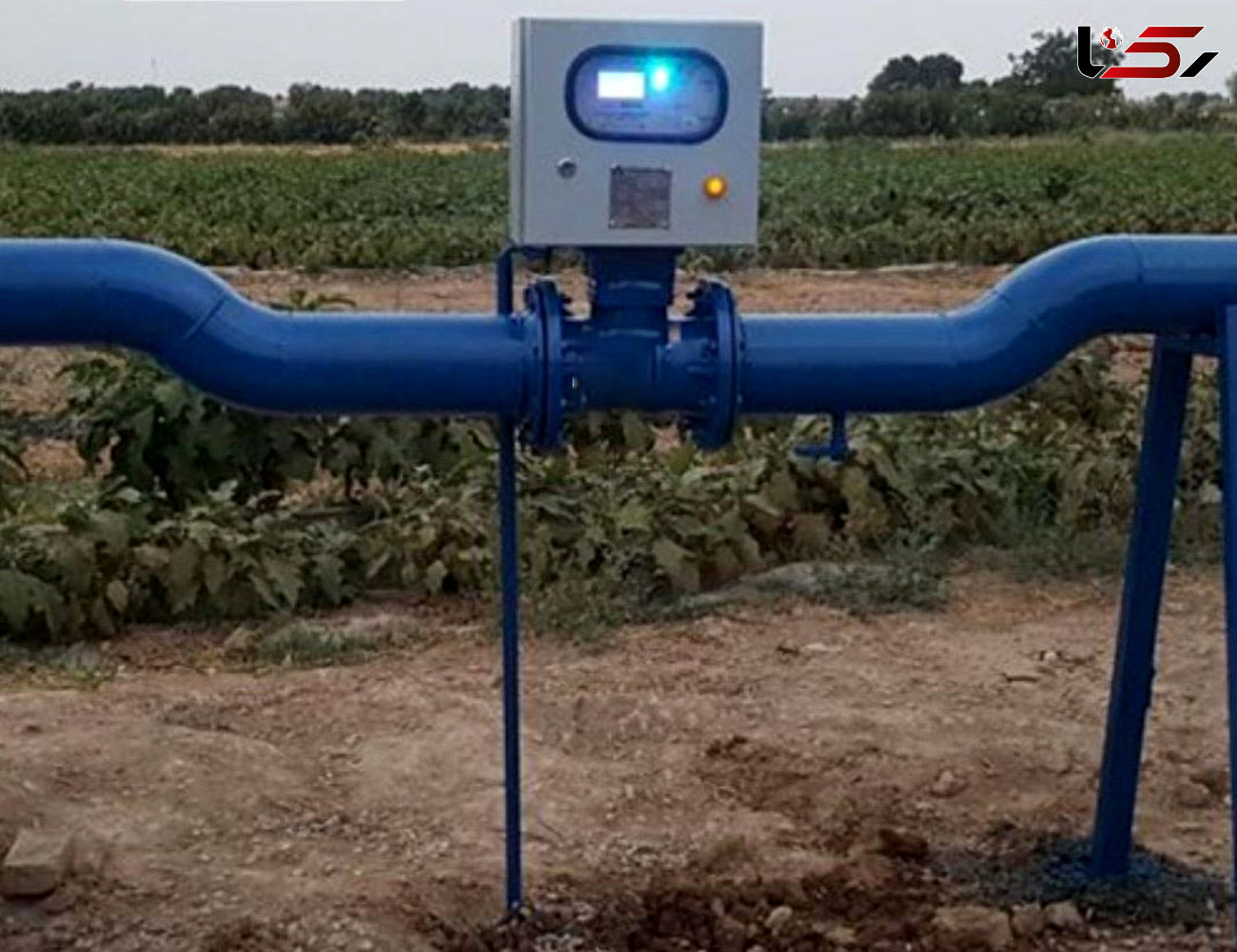 کنتور هوشمند بر روی چاه‌های آب کشاورزی گرمی نصب می‌شود