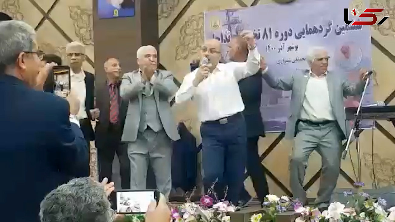 جنجال فیلم رقص شاد  بازنشستگان نیروی دریایی ! / پیرمردانی با دل شاد ! + فیلم