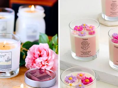بهترین مدل‌ های شمع شیشه‌ ای معطر؛ آرامش و رایحه‌ ای دلنشین در خانه!