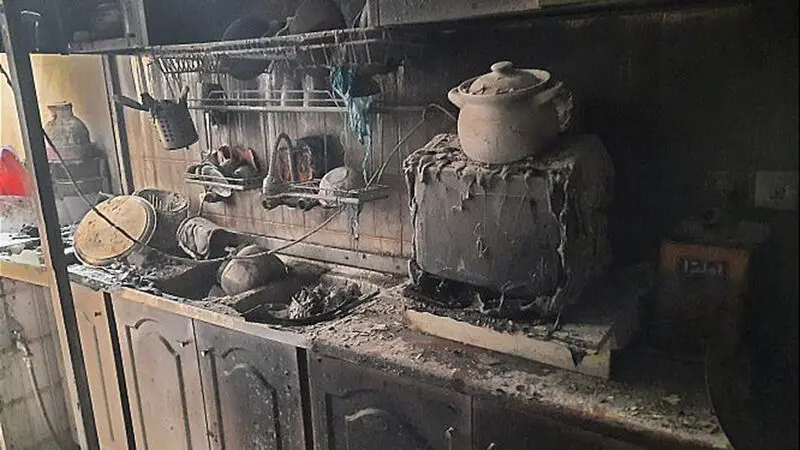 انفجار گاز یخچال در خانه آتش به پا کرد