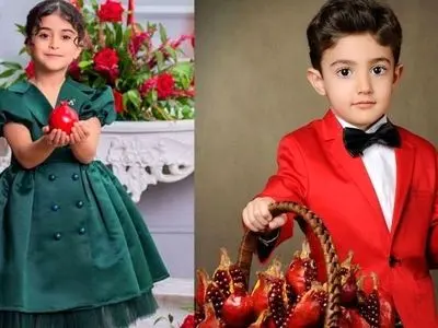 خرید لباس یلدای کودک دخترانه و پسرانه / شیک‌ ترین مدل‌ های یلدایی