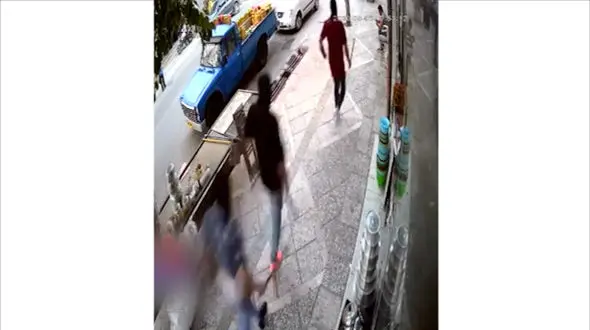 +16 / فیلم لحظه حمله خونین مرد قمه کش در تهران