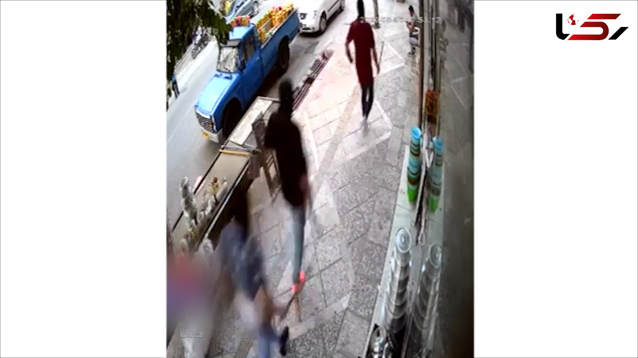 +16 / فیلم لحظه حمله خونین مرد قمه کش در تهران