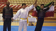 درخشش ورزشکار ایلامی دررقابت های بین المللی پنچاک سیلات باکو