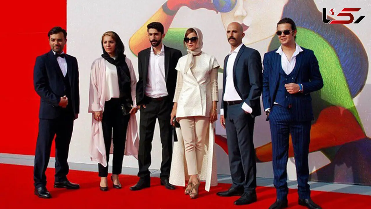 عوامل فیلم «پاگرد» روی فرش قرمز ونیز