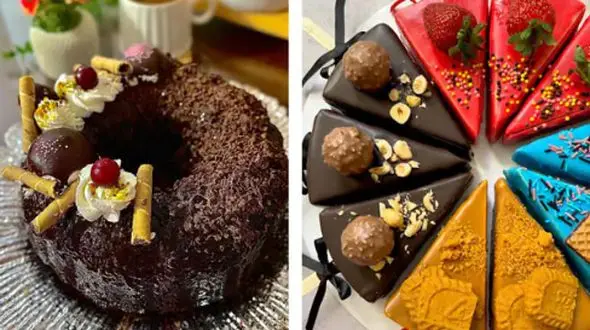 ایده‌ های جذاب تزئین کیک ساده: با خامه و بدون خامه