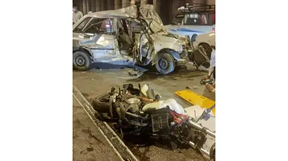 عکس / مرگ 2 مرد شیرازی در صحنه هولناک