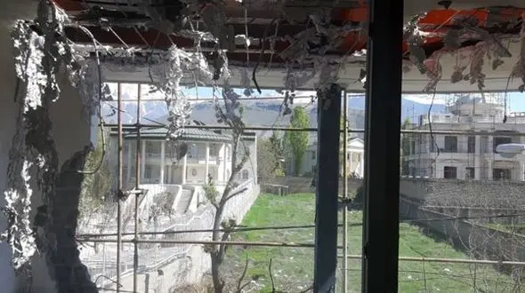 بخش دیگری از ویلای دختر وزیر در لواسان تخریب شد+ عکس ها