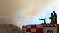 آتش‌سوزی در انبار علوفه یکی از گاوداری‌های بزرگ آبیک قزوین