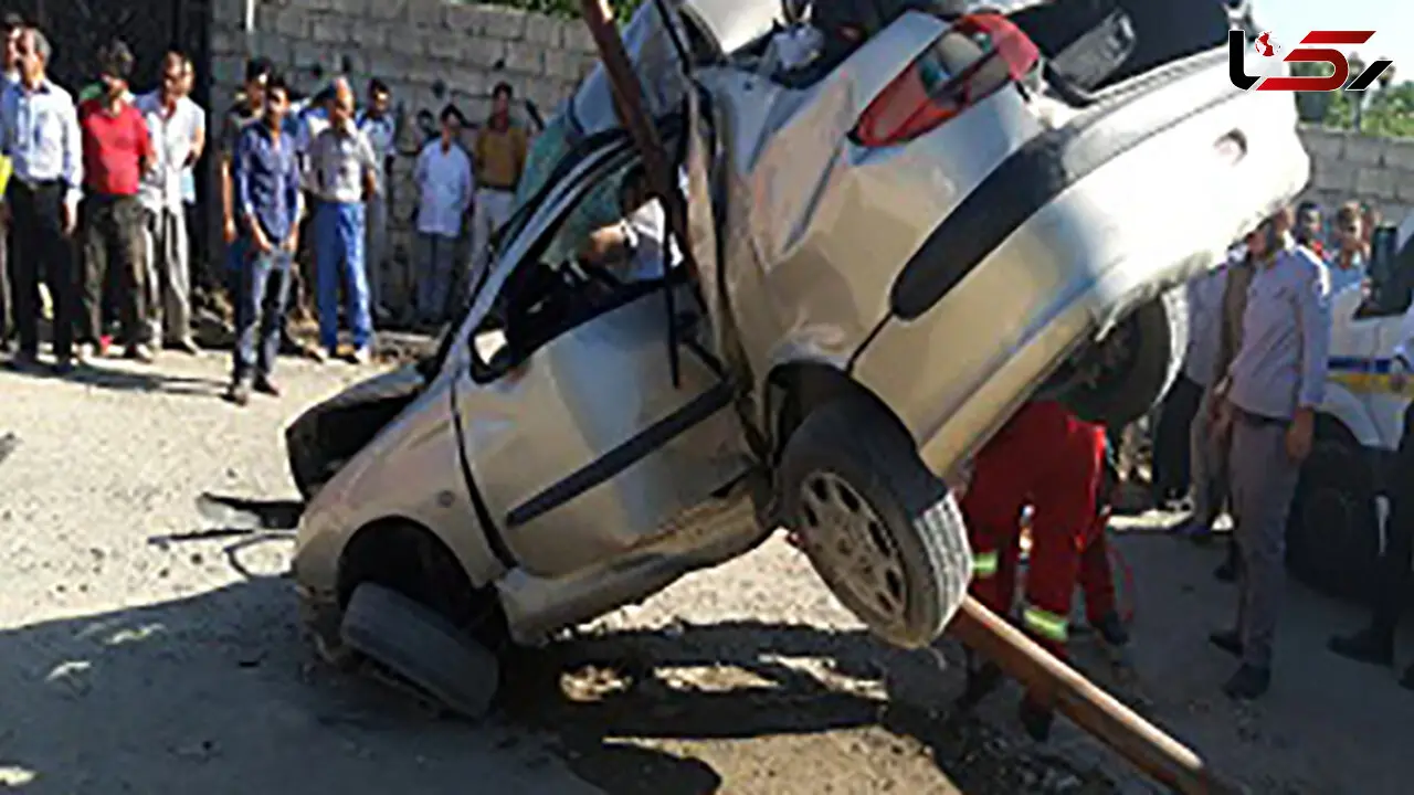 حادثه رانندگی در جاده امامزاده ارومیه