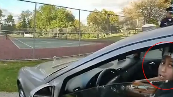 فیلم فرار جالب یک مرد قبل از دستگیری توسط پلیس !