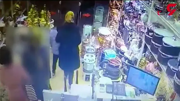 فیلم لحظه دزدی های مادربزرگ ، نوه و دخترانش / در گلپایگان 