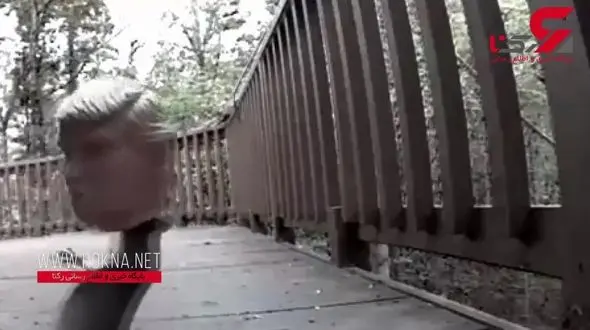 درگیری سنجاب گرسنه با ماسک ترامپ بر سر یک طعمه!+فیلم 