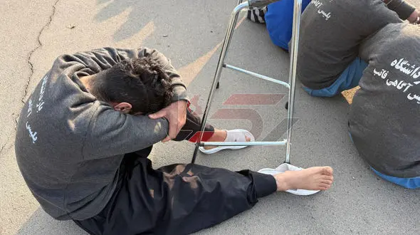 این دزد به روی پلیس چاقو کشید / جزییات زمین گیر شدن او را ببینید 