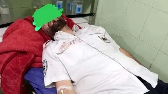 ضرب‌ و شتم کادر اورژانس اردبیل در آسانسور! / ضارب بازداشت شد + عکس