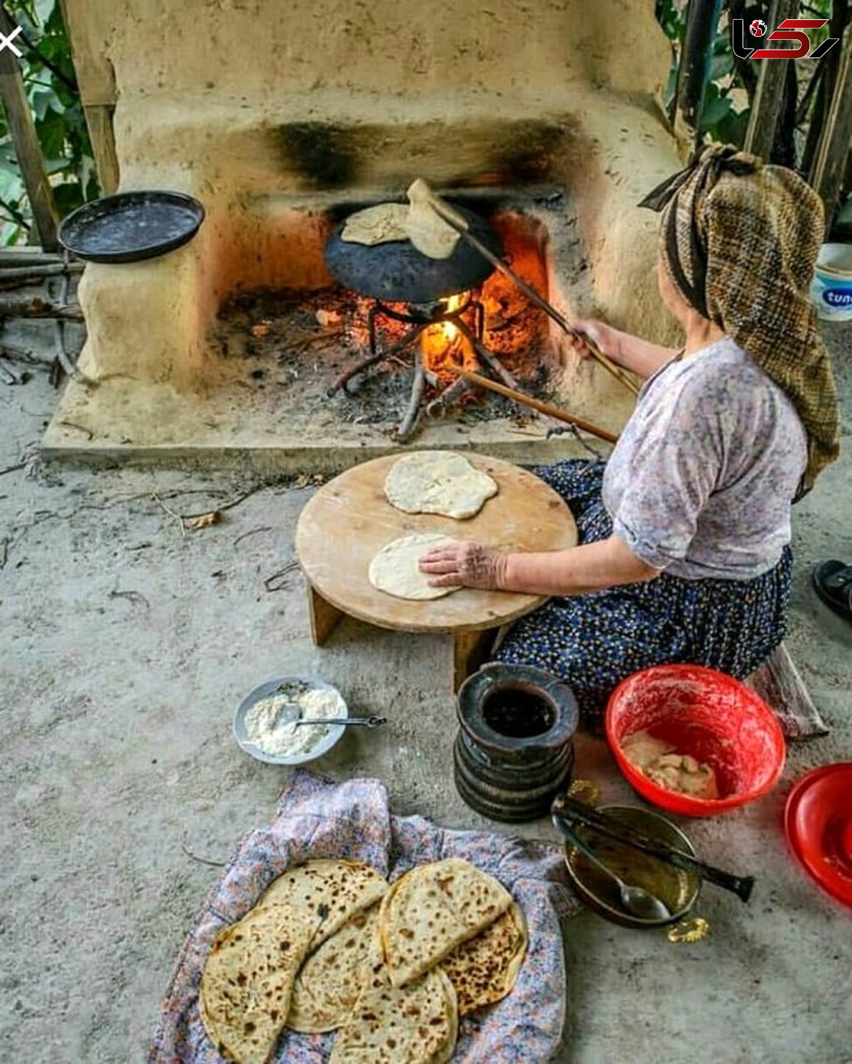 ثبت ملی نان محلی تمیجان رودسر