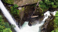 این آبشار اکوادور را حتما ببینید + فیلم