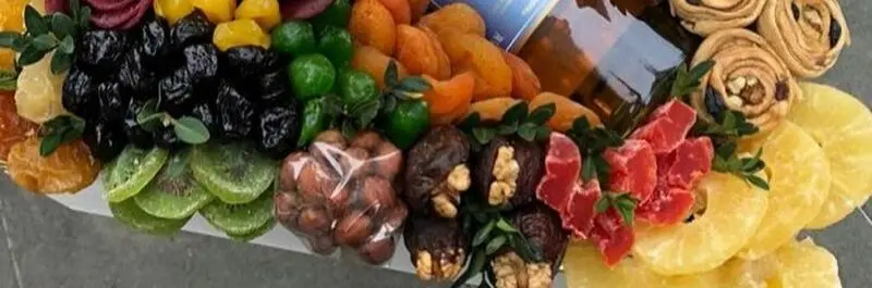 تزیین آجیل، میوه خشک و خشکبار عروس برای نوروز 1405