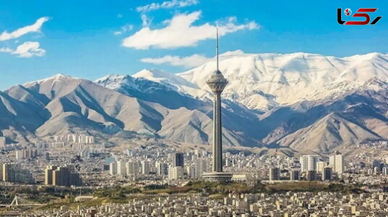 آسمان تهران امروز: صاف تا قسمتی ابری، جزئیات جدید آب‌وهوا
