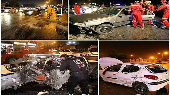 2 مرگ دردناک صبح امروز در مشهد + عکس