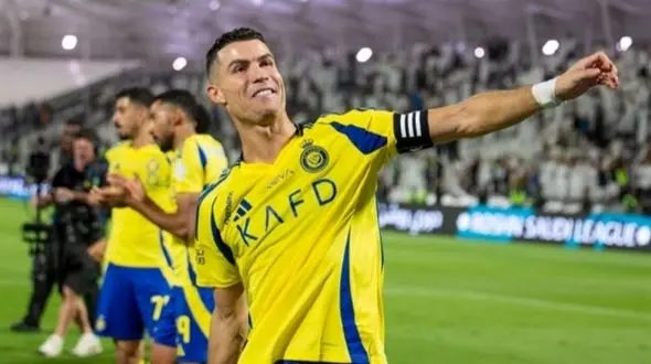 واکنش رونالدو به دبل برابر الهلال / ریاض زرد و آبی است! + فیلم دبل رونالدو در دربی ریاض