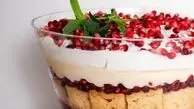 ترایفل انار شب یلدا؛ راهنمای درست کردن دسر شیک و پرطرفدار