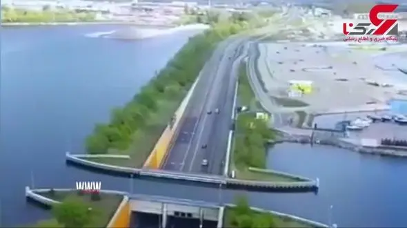 زیباترین و عجیب ترین زیرگذر جهان +فیلم