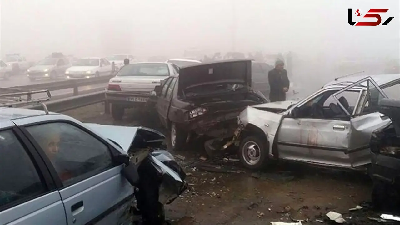 تصادف مرگبار در جاده بیجار جان 2 نفر را گرفت