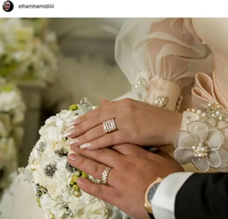 عروسی الهام حمیدی