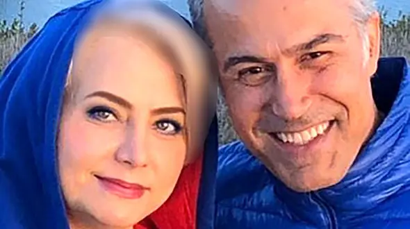 عکس دو نفره دانیال حکیمی با زن چشم رنگی اش / روز به روز زیباتر از قبل !