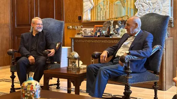 دیدار لاریجانی و نبیه بری