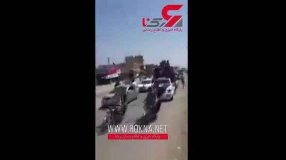 استقبال مردم درعا از ارتش سوریه + فیلم 