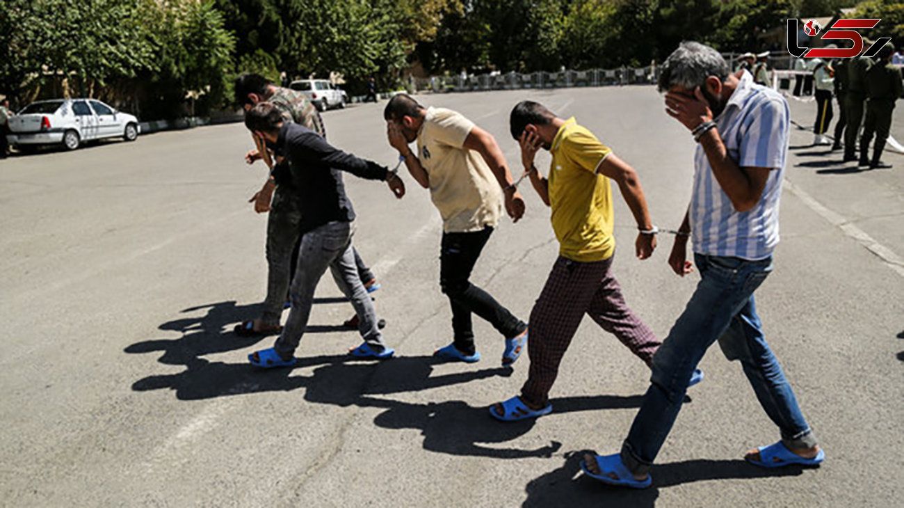 این مردان دزدان کابل های تهران بودند + عکس جالب متهمان